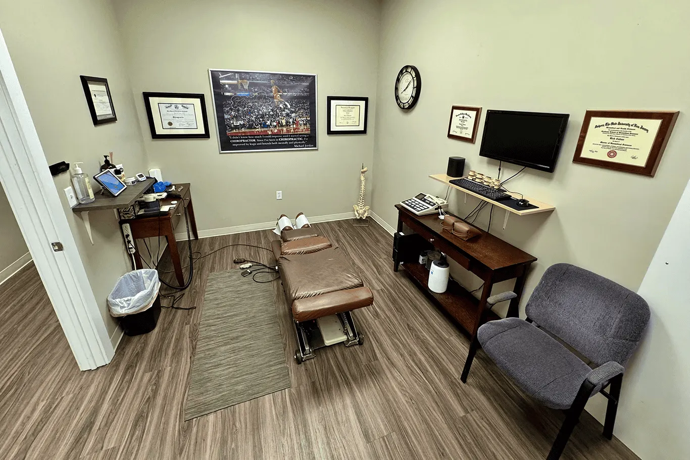 The Limitless Spine and Joint Care clinic interior in Morganville, NJ